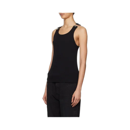 Ribbed-Knit Cotton Tank Top