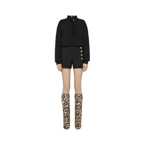 Givenchy Buttons-Detailed Shorts