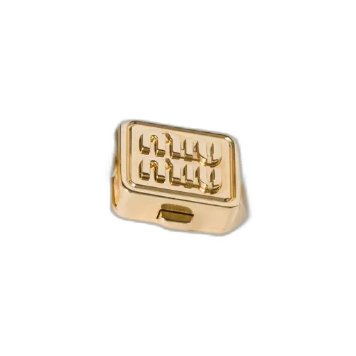 Miu Miu Logo-Detailed Necklace