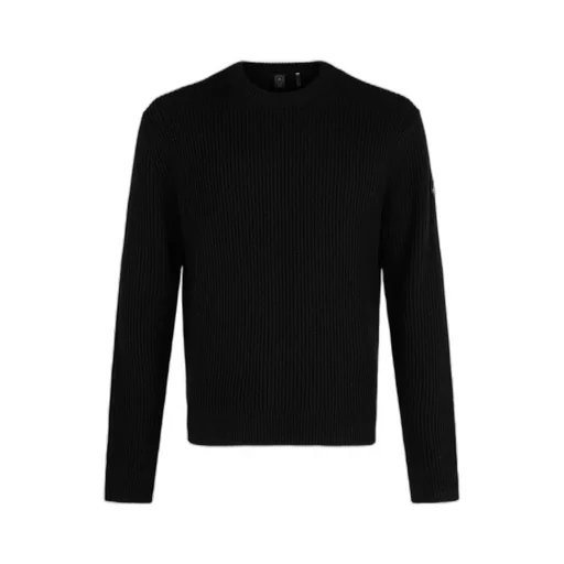 Long-Sleeved Round-Neck Sweater