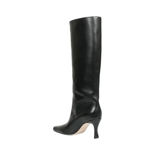 Pointed Knee-Length Boots