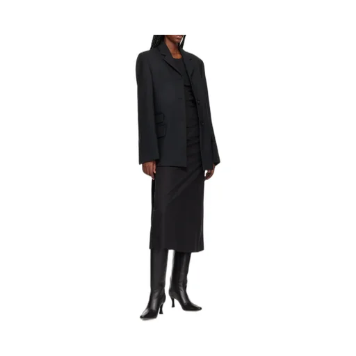 Pointed Knee-Length Boots