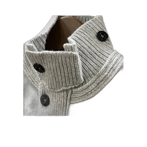 Hooded Knitted Cardigan