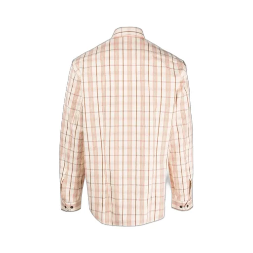 Check-Pattern Long-Sleeve Shirt