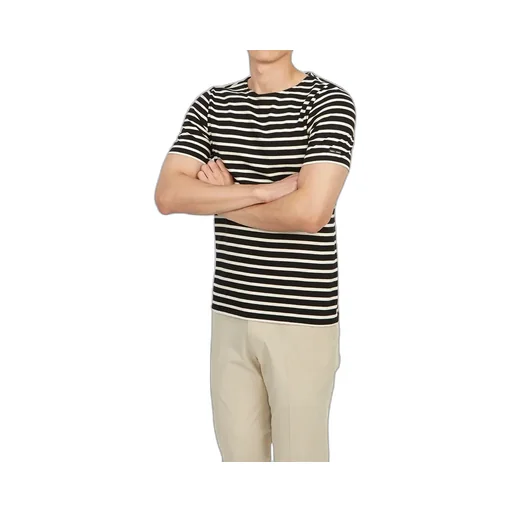 Striped Short-Sleeved T-Shirt