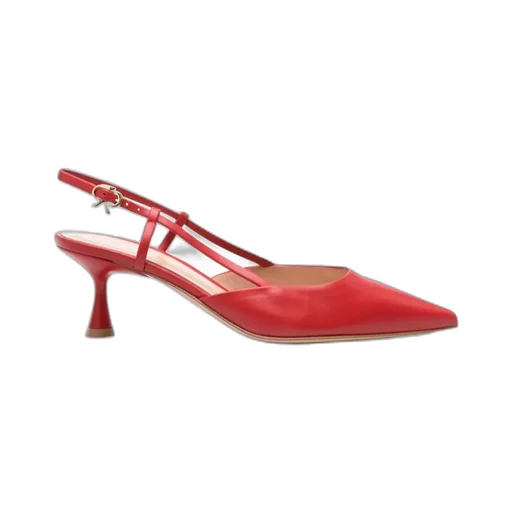 Gianvito Rossi Ascent Pointed-Toe Slingback Pumps