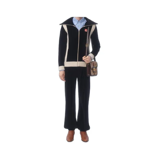 Valentino Chez Zip-Up Cardigan