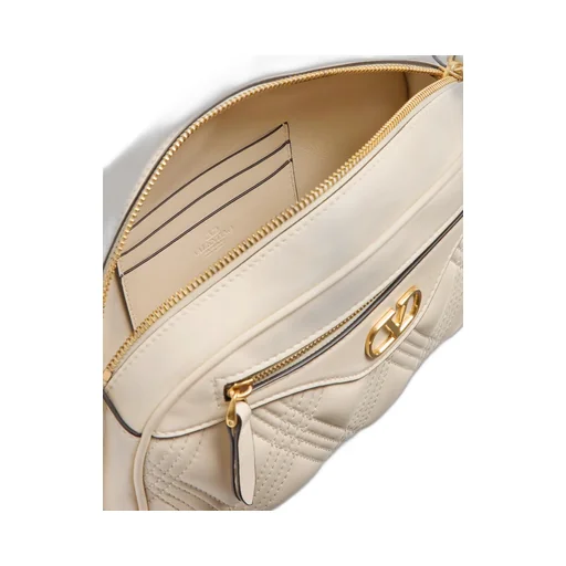 Valentino Quiltie 67 Zip-Up Medium Shoulder Bag