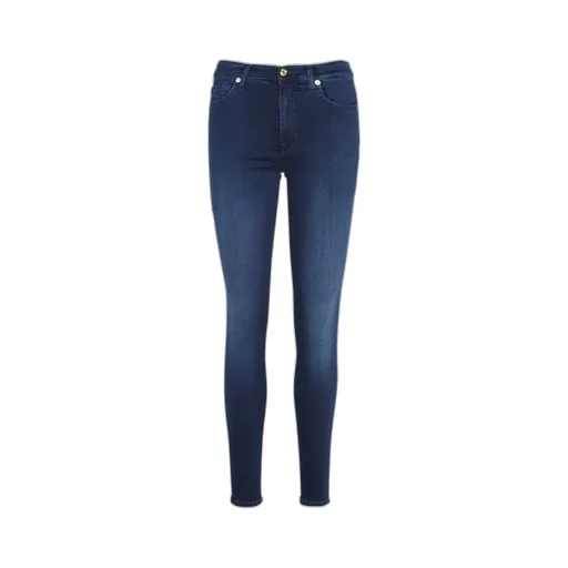 7 For All Mankind Logo Patch Skinny Fit Jeans