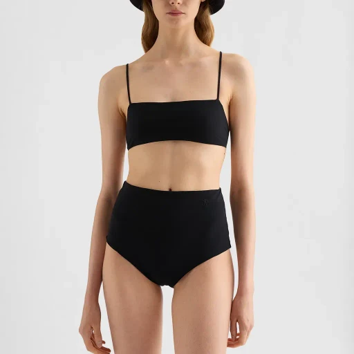 Jersey High-Waisted Bikini Slip