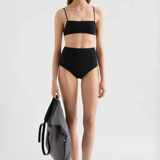 Jersey High-Waisted Bikini Slip