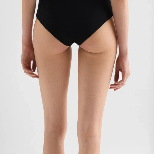 Jersey High-Waisted Bikini Slip