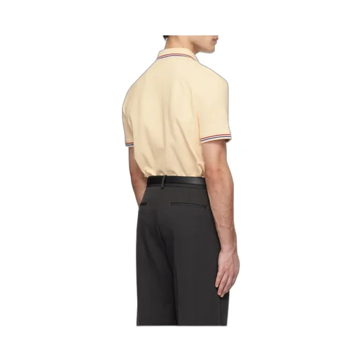 Valentino Logo Embroidered Button Detailed Polo Shirt