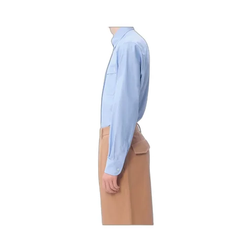 Valentino Logo Embroidered Long Sleeved Shirt