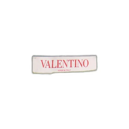 Valentino Garavani Jacquard-Hem Straight Leg Trousers