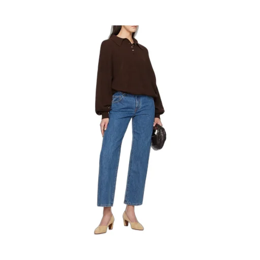 Khaite Straight Leg Jeans