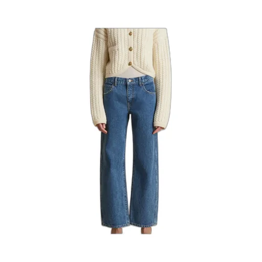 Khaite Straight Leg Jeans