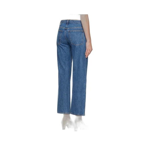 Khaite Straight Leg Jeans