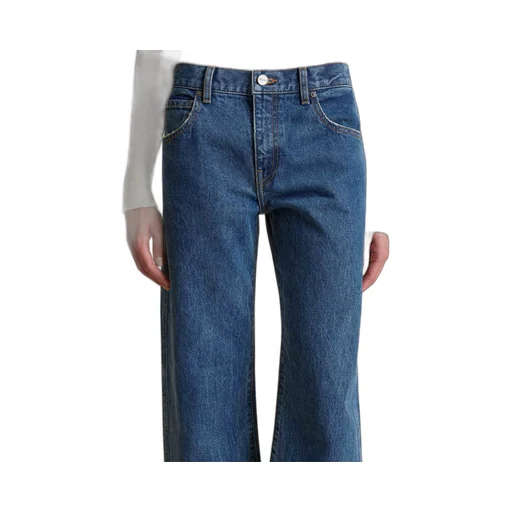 Khaite Straight Leg Jeans