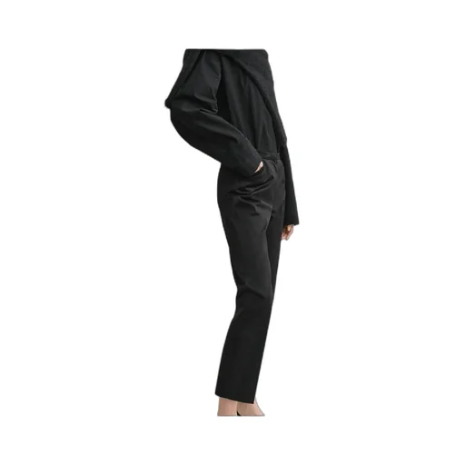 Totme Pressed Crease Cropped Trousers