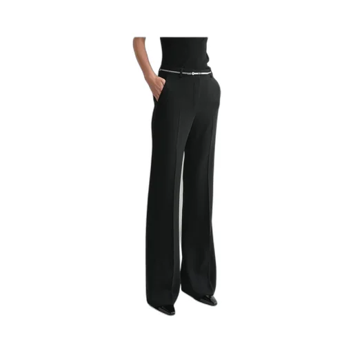 TotÊMe Pressed Creased Flared Leg Trousers