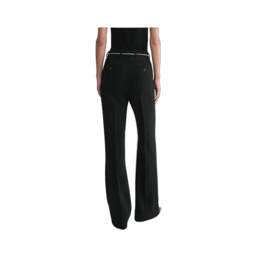 TotÊMe Pressed Creased Flared Leg Trousers