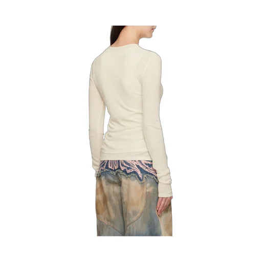 Acne Studios Logo Printed Layered Long-Sleeve T-Shirt