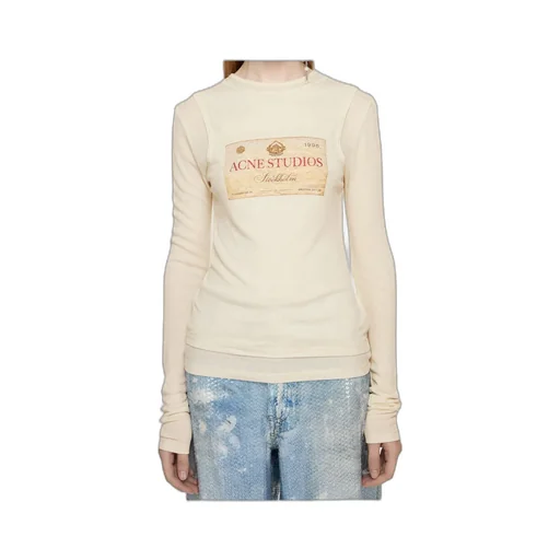 Acne Studios Logo Printed Layered Long-Sleeve T-Shirt