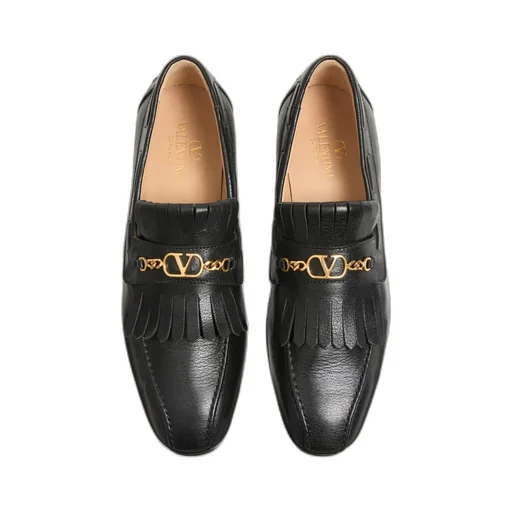 Valentino Vlogo Signature Slip-On Loafers