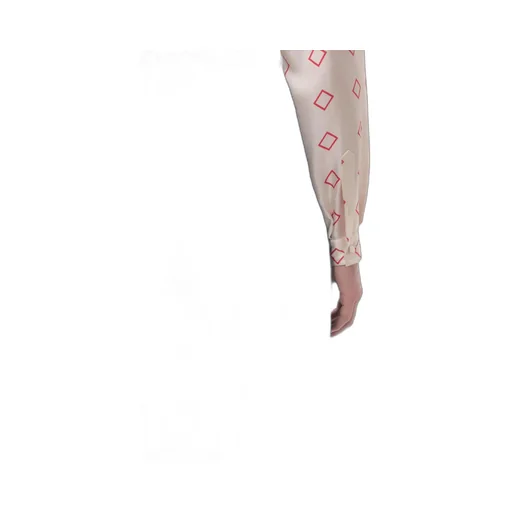 Valentino Floral Trim Straight Leg Jeans