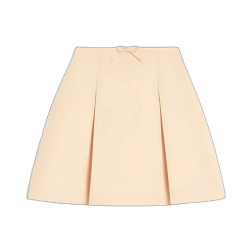 Valentino Bow Detailed Pleated Skort
