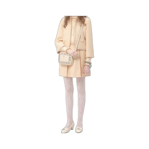Valentino Bow Detailed Pleated Skort