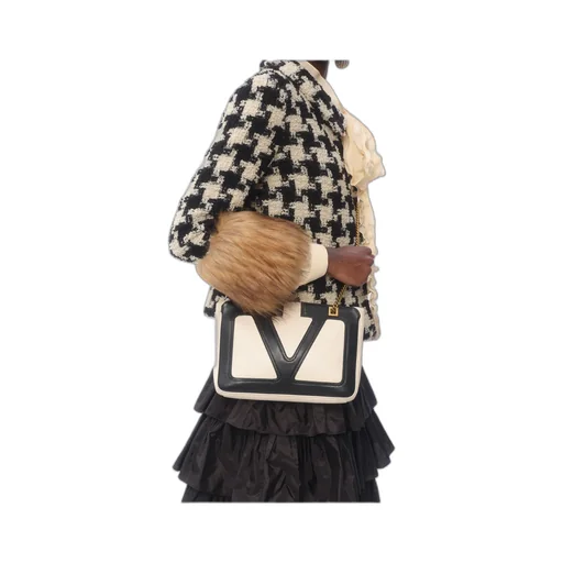 Valentino Straight Hem Tweed Jacket