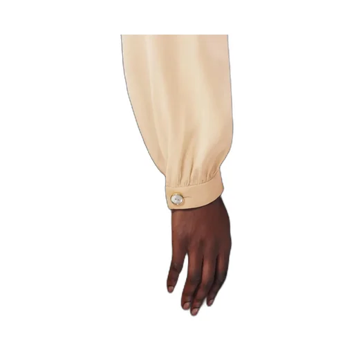 Valentino Ruffled Straight Hem Shirt