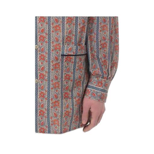Valentino All-Over Patterned Button-Up Shirt
