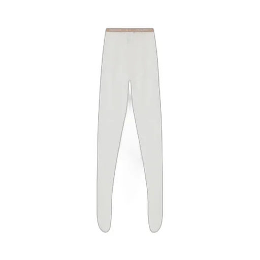 Valentino Logo Waistband Lace Detailed Tights