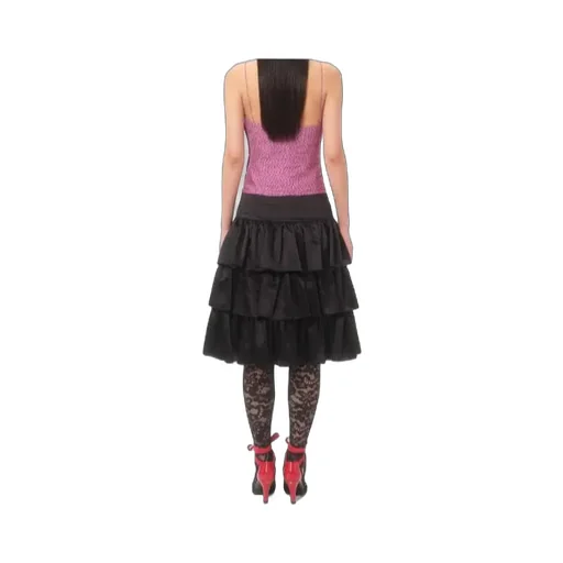 Valentino Logo Waistband Lace Detailed Tights