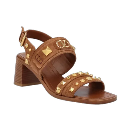 Valentino Garavani Rockstud Square Open Toe Sandals