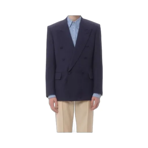 Valentino Double-Breasted Long-Sleeved Blazer