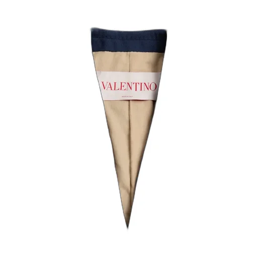 Valentino Single-Breasted Straight Hem Jacket