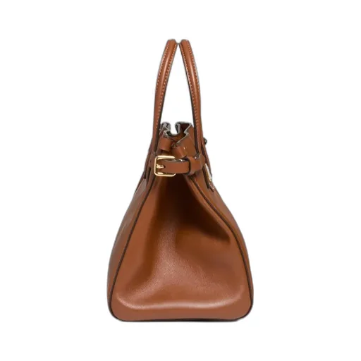 Valentino Antibes Vlogo Plaque Small Top Handle Bag