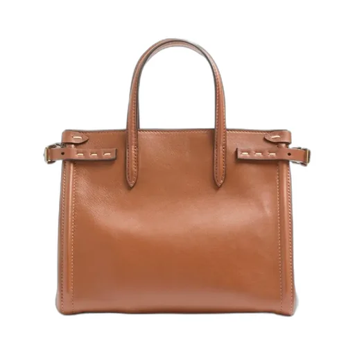 Valentino Antibes Vlogo Plaque Small Top Handle Bag