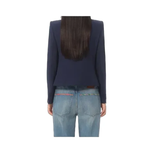 Valentino Single-Breasted Bow Detailed Jacket
