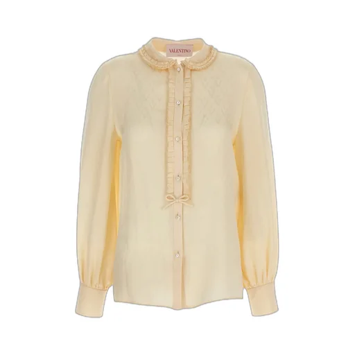 Valentino Bow Detailed Button-Up Shirt