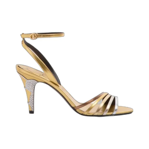 Valentino Ladycrush Embellished Ankle-Strap Sandals