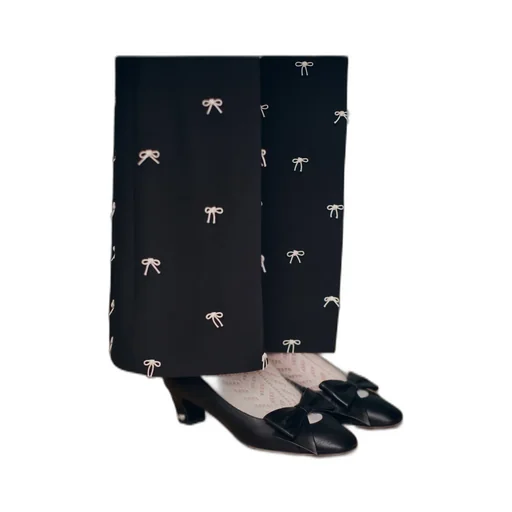 Valentino Bowow Logo Plaque Pumps