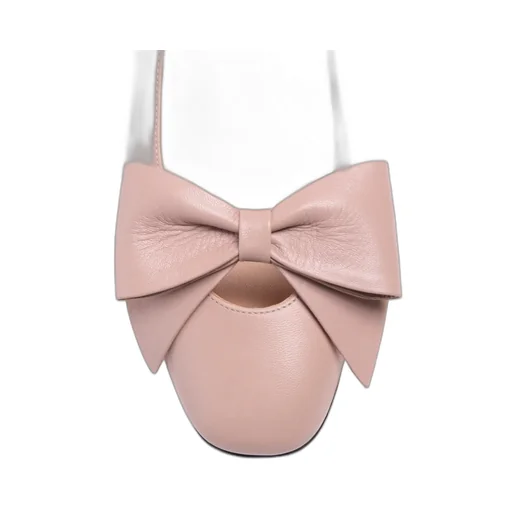 Valentino Bowow Round Toe Pumps