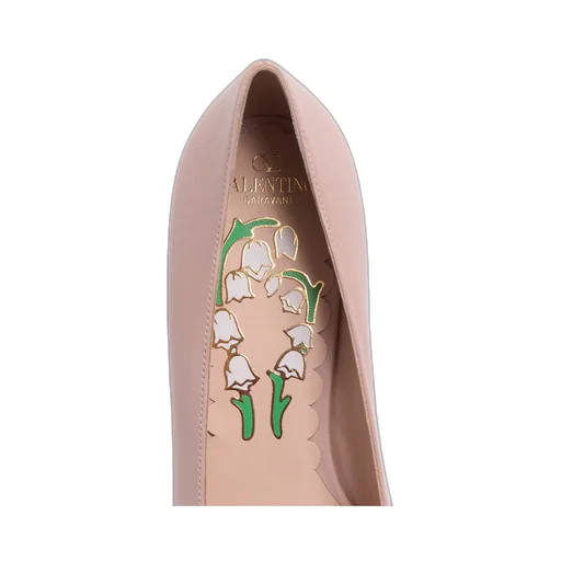 Valentino Bowow Round Toe Pumps