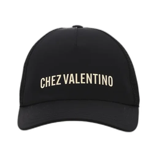 Valentino Logo Printed Baseball Cap
