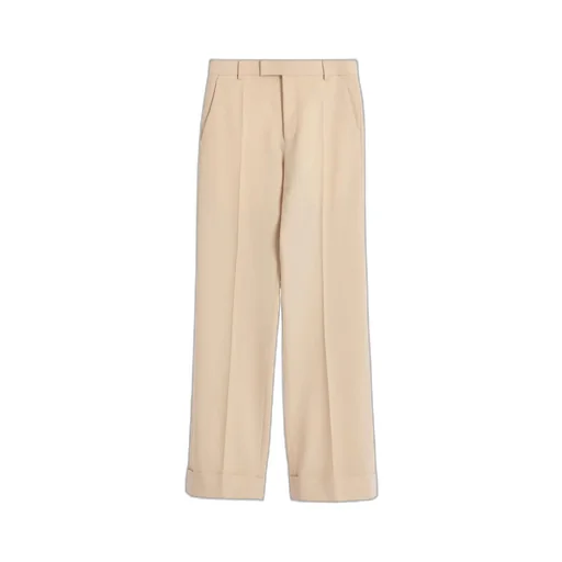 Valentino Turn-Up Hem Tailored Trousers